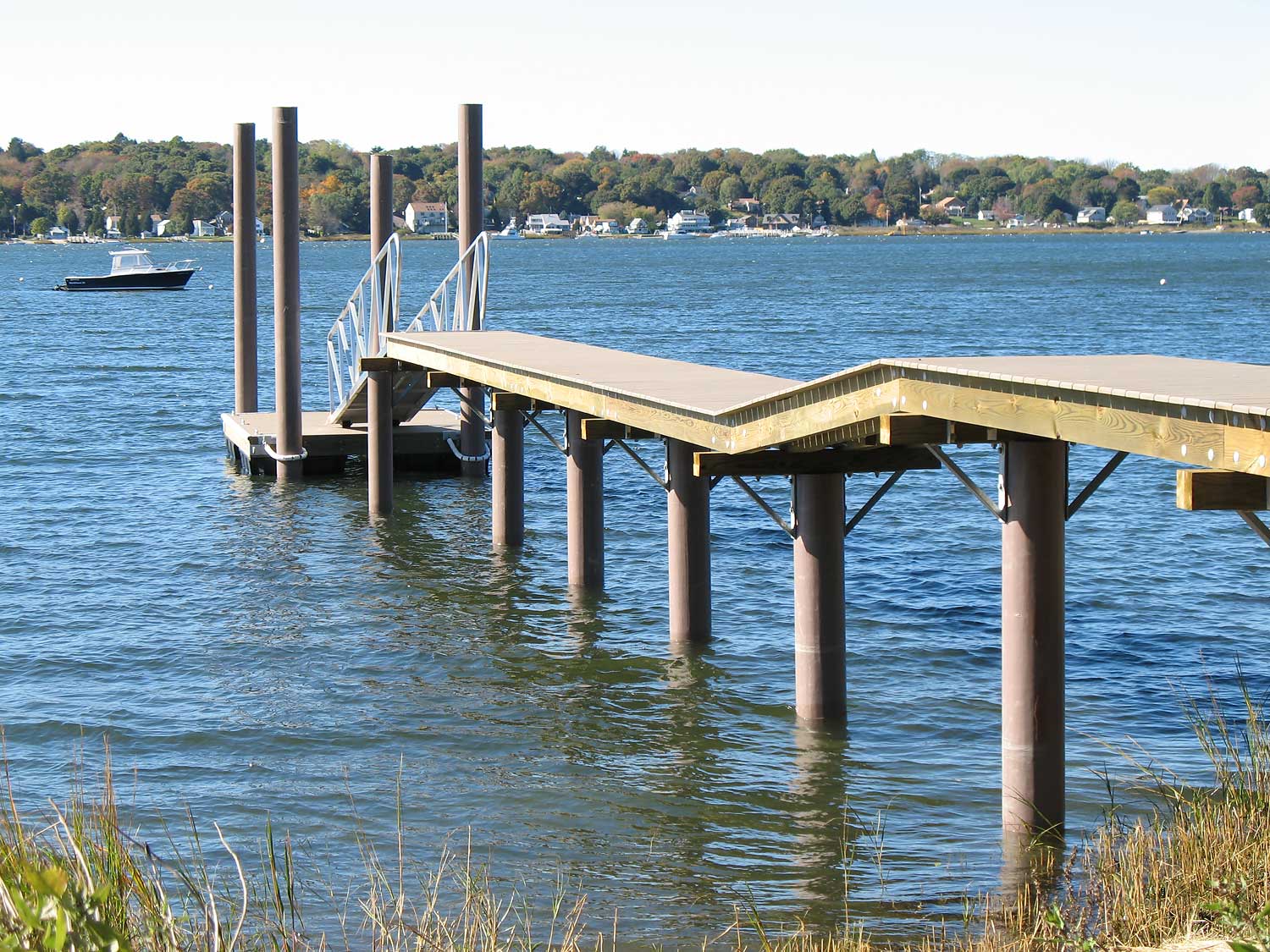 Fiberglass Composite Dock and Pier Pilings Pearson Pilings