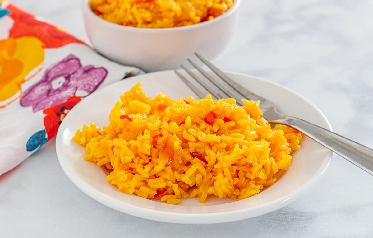 Spanish Yellow Rice Pear Tree Kitchen