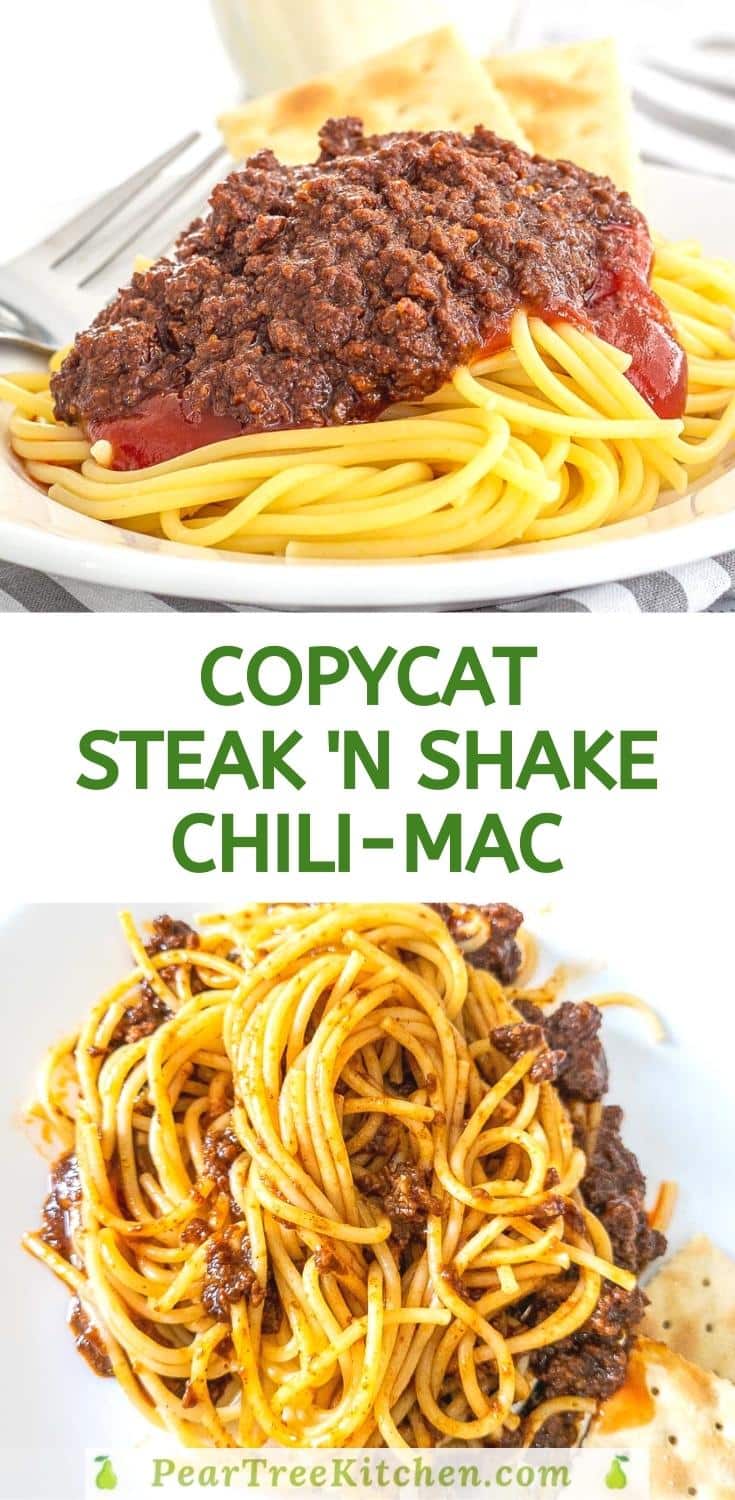 Steak 'n Shake Copycat ChiliMac Recipe Pear Tree Kitchen