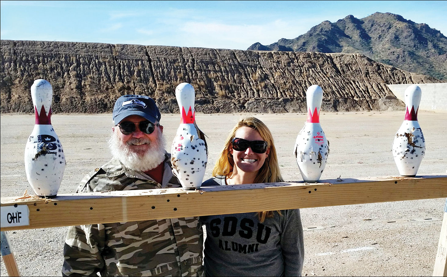 Bowling pin shooting at the PebbleCreek Gun Club PebbleCreek Post