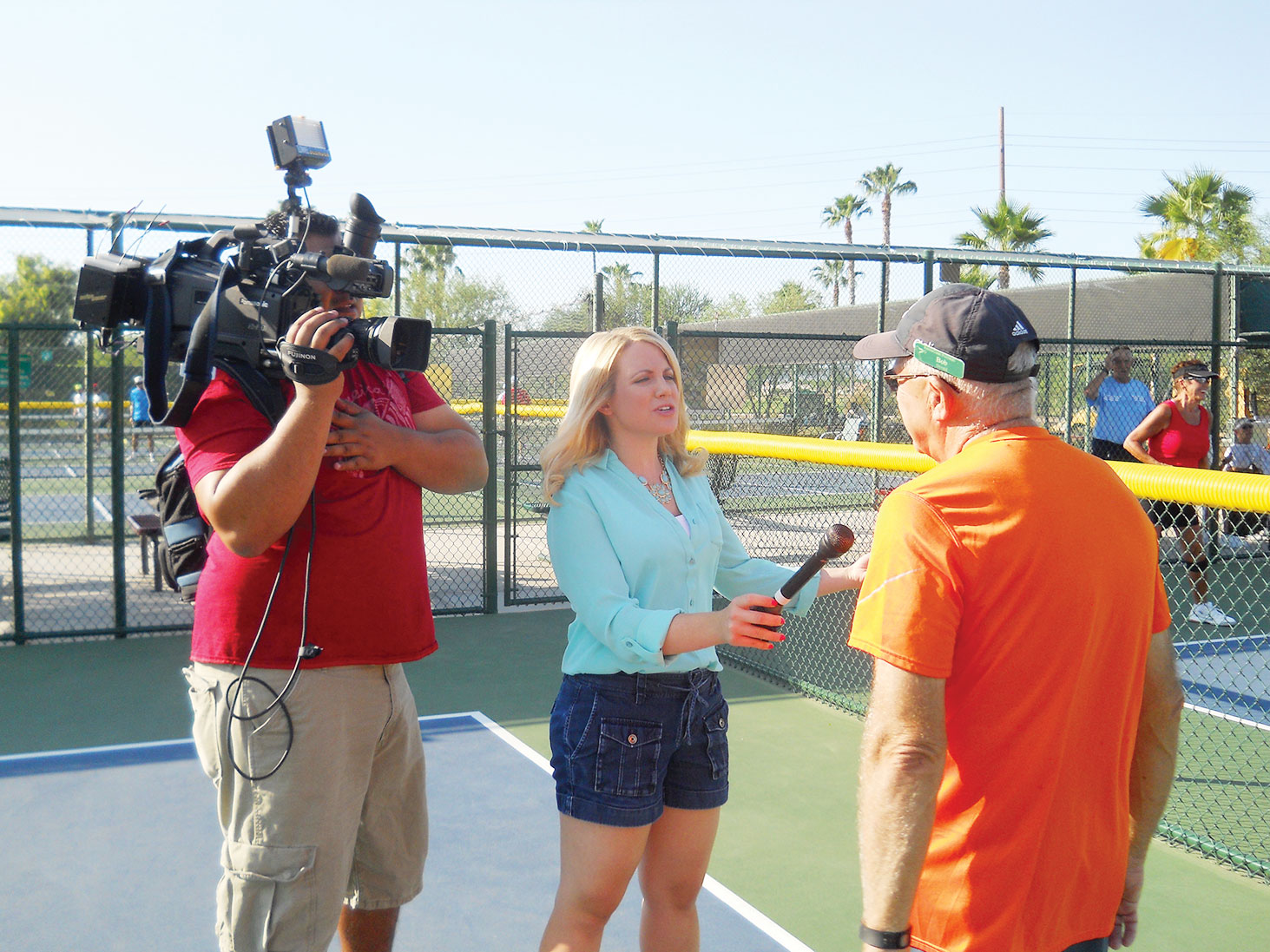 Pickleball live on Channel 3 PebbleCreek Post