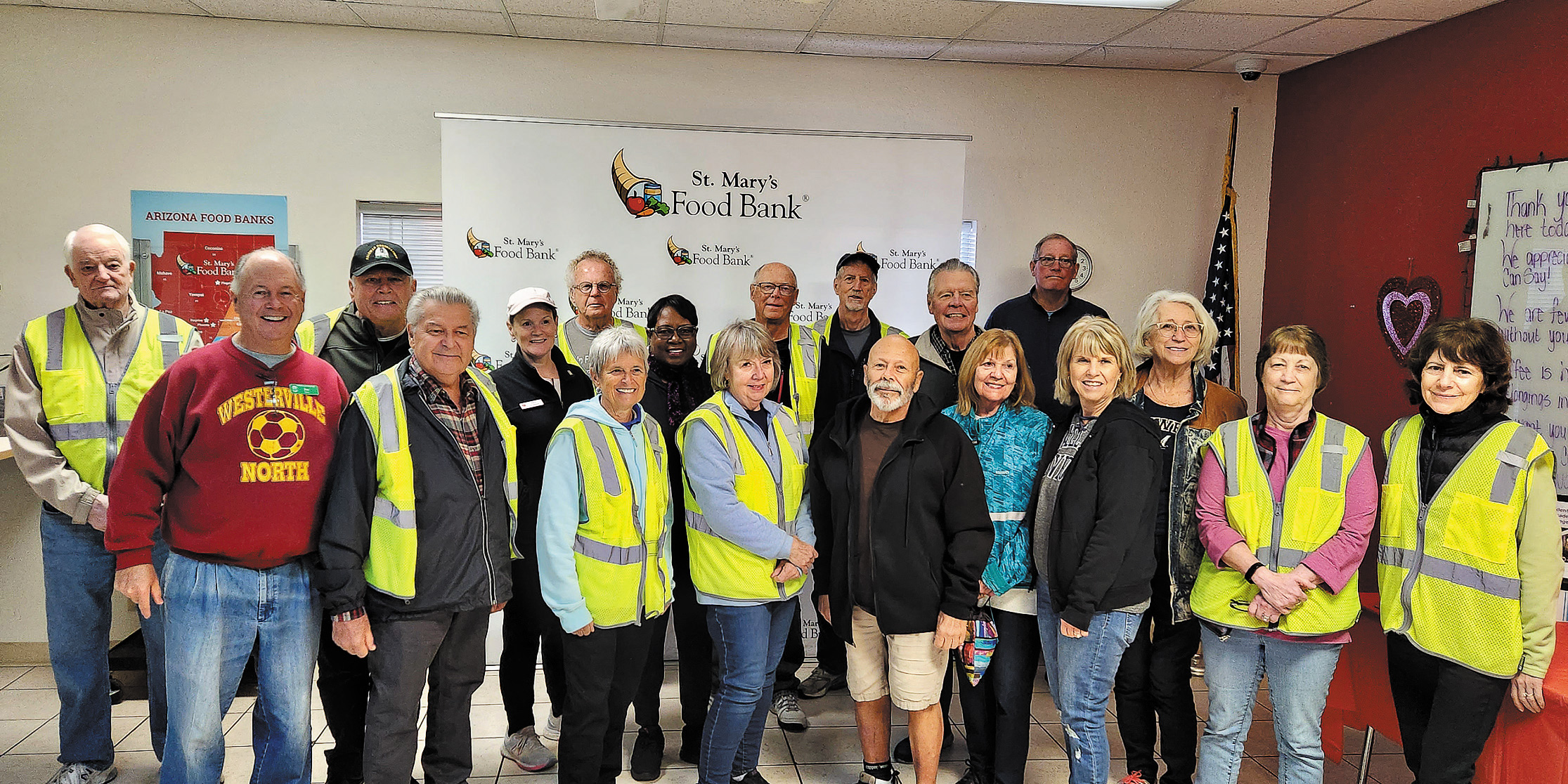 Creekers Volunteer at St. Mary’s Food Bank PebbleCreek Post