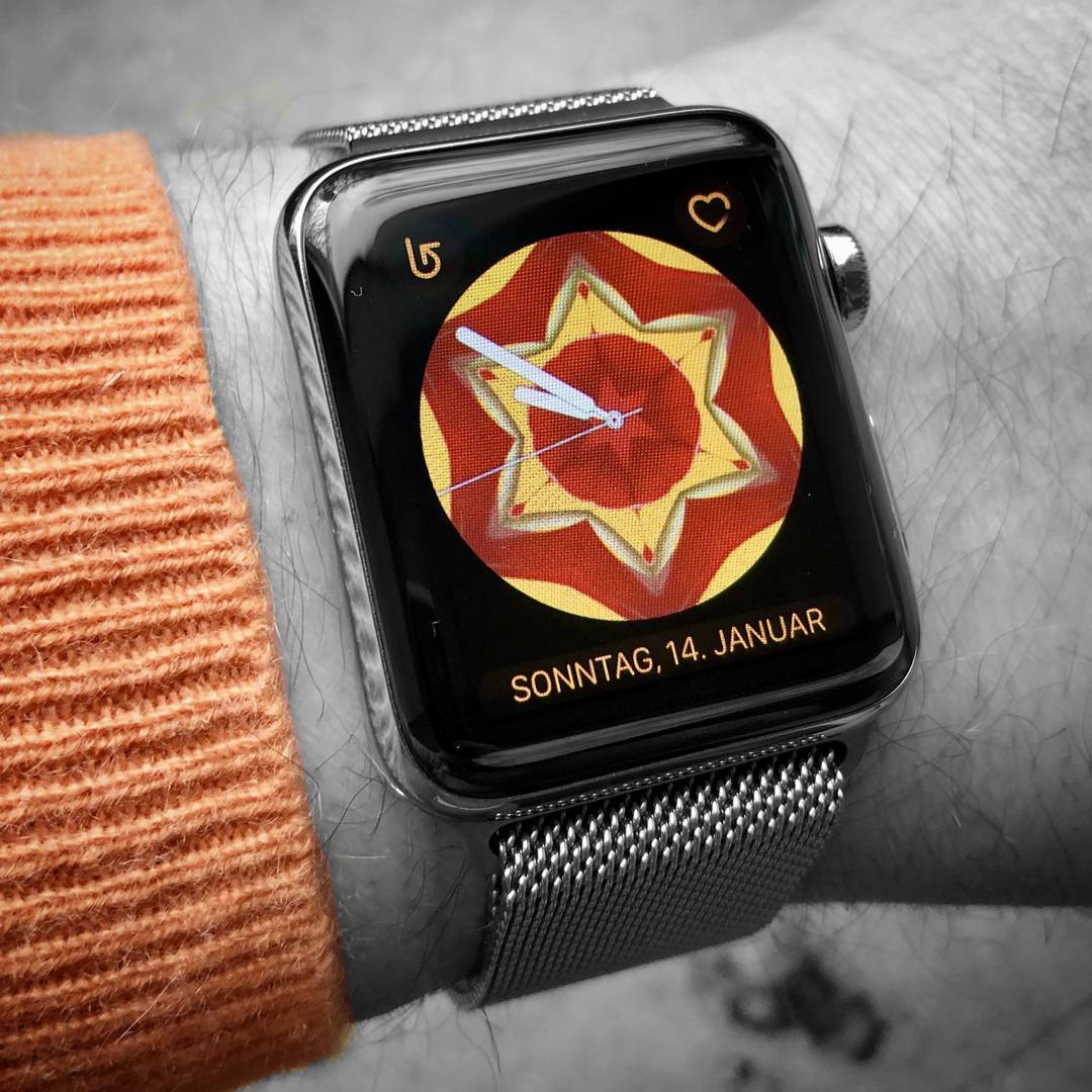 Kaleidoscope Apple Watchface Watch Series 3