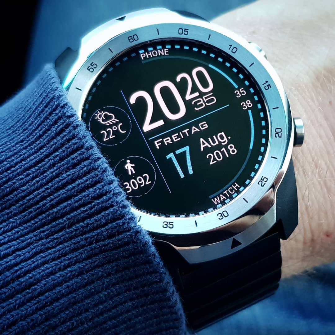 Mobvoi TicWatch Pro August 2018 Top 10 Wear OS Watchfaces