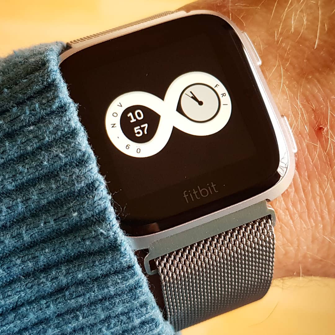Infinity Fitbit Clock Face Versa