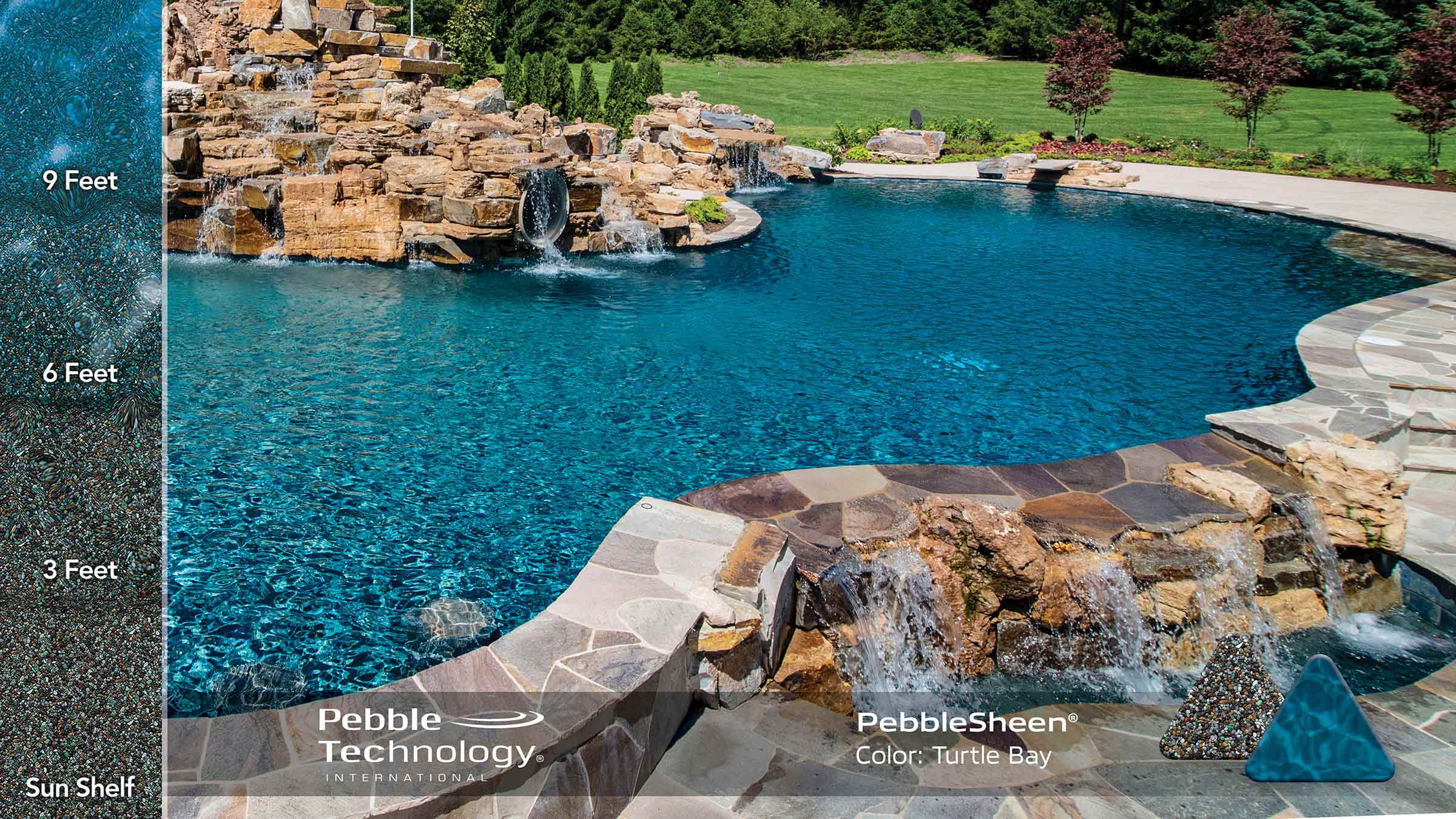 Turtle Bay PebbleSheen Pool Finishes