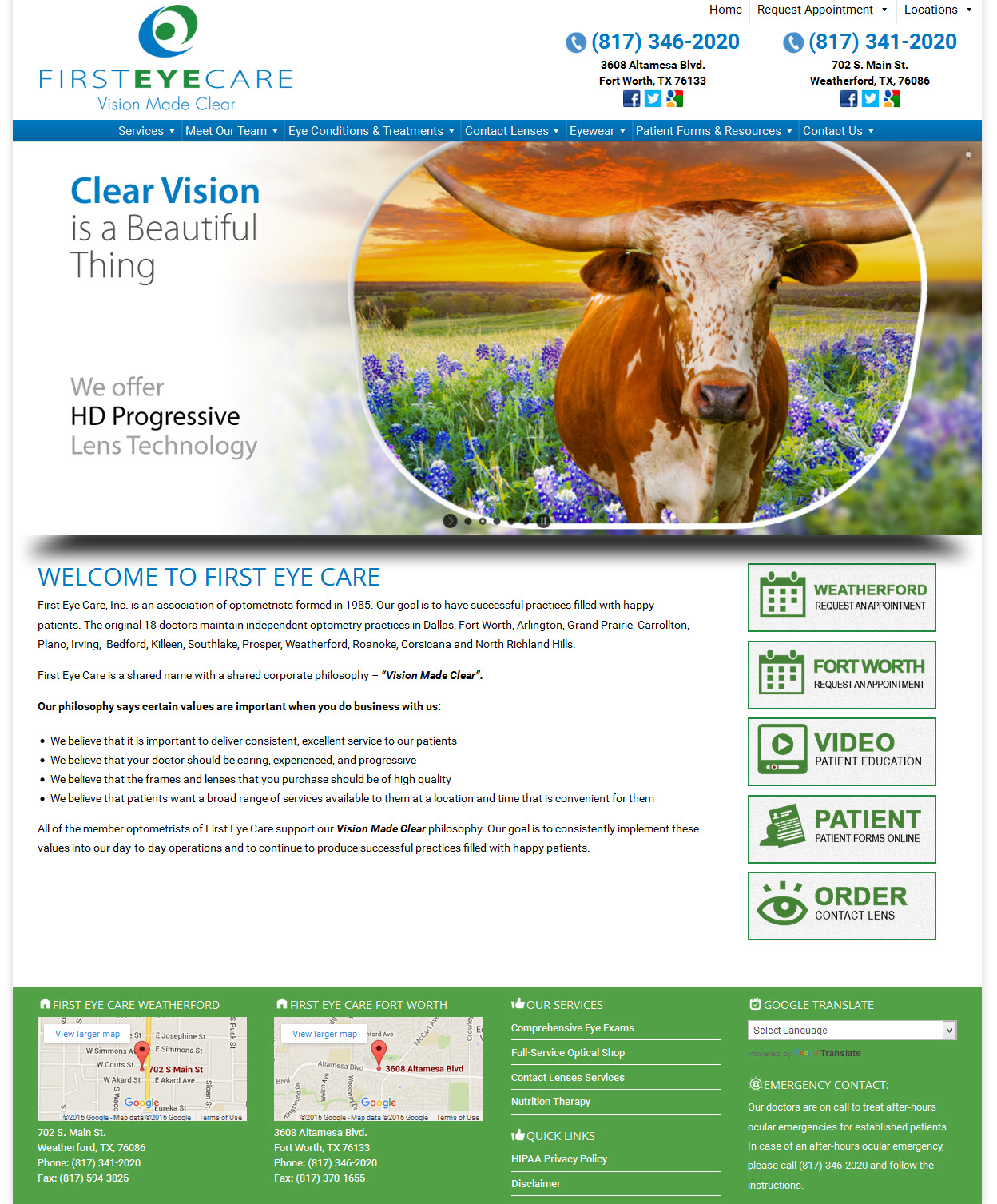 First Eye Care Fort Worth PEC Interactive