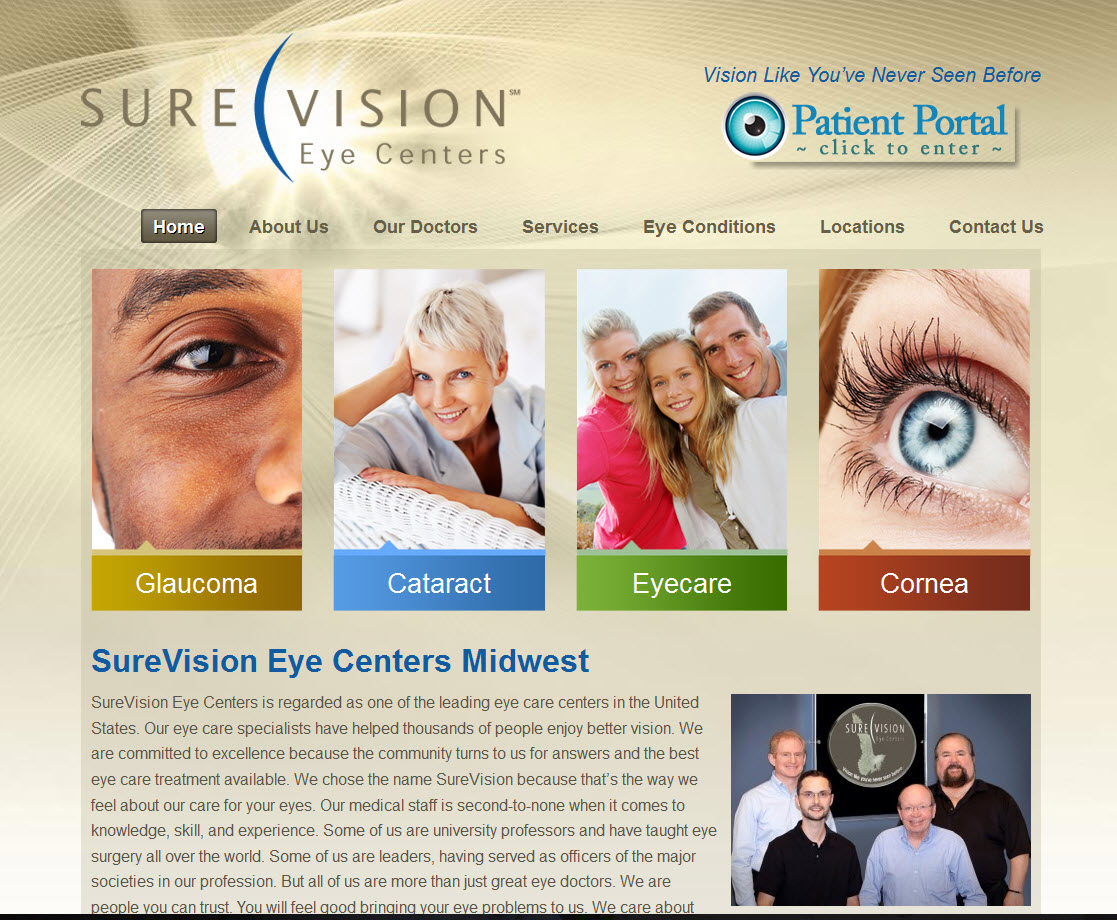 SureVision Eye Centers PEC Interactive