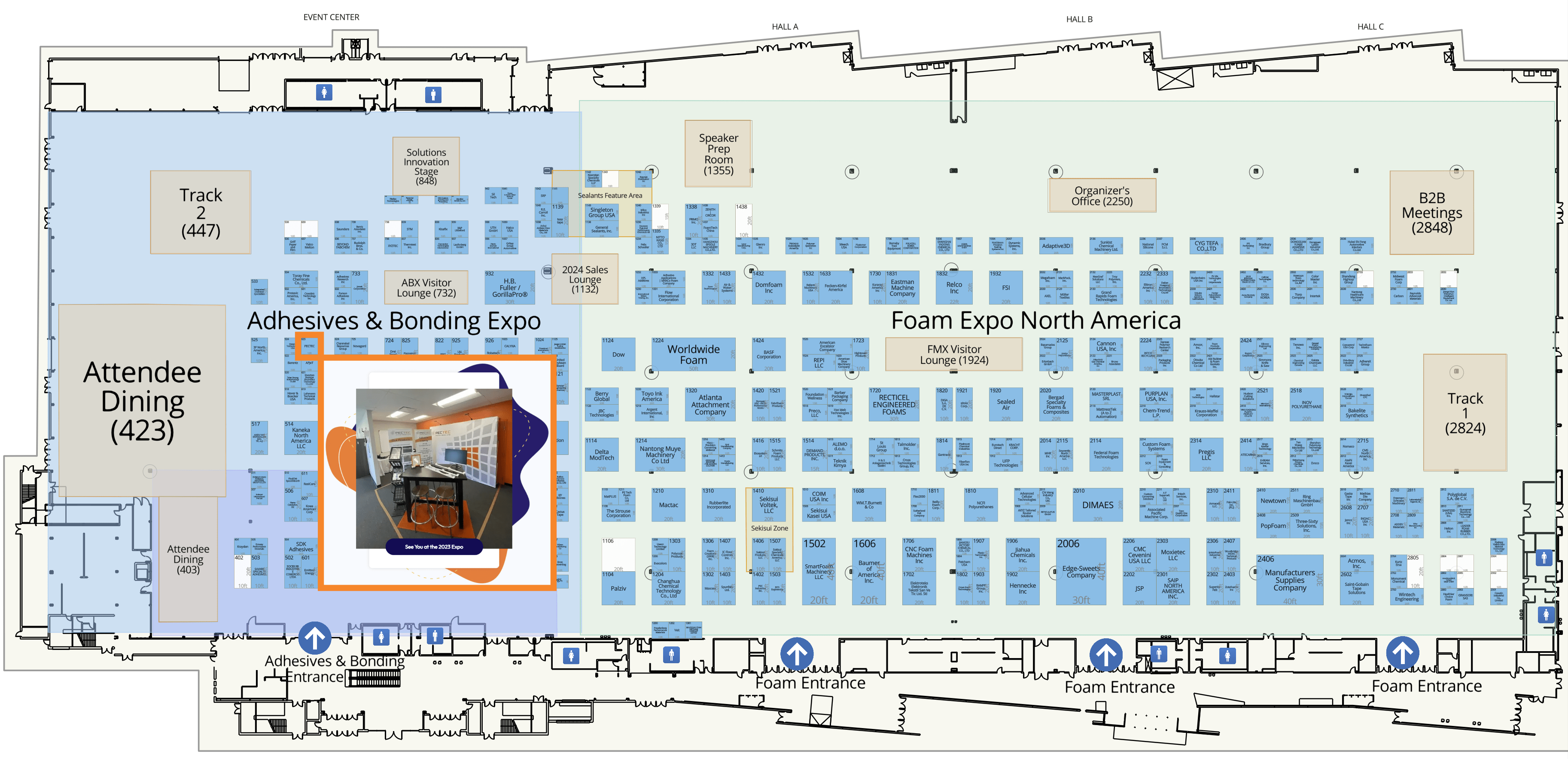 PECTEC at the 2023 Adhesives & Bonding Expo North America