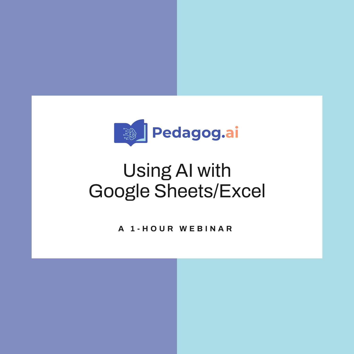 Using AI with Google Sheets/Excel Pedagog.ai