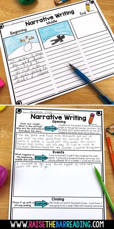32 Tips For Teaching Narrative Writing - Pedagogue