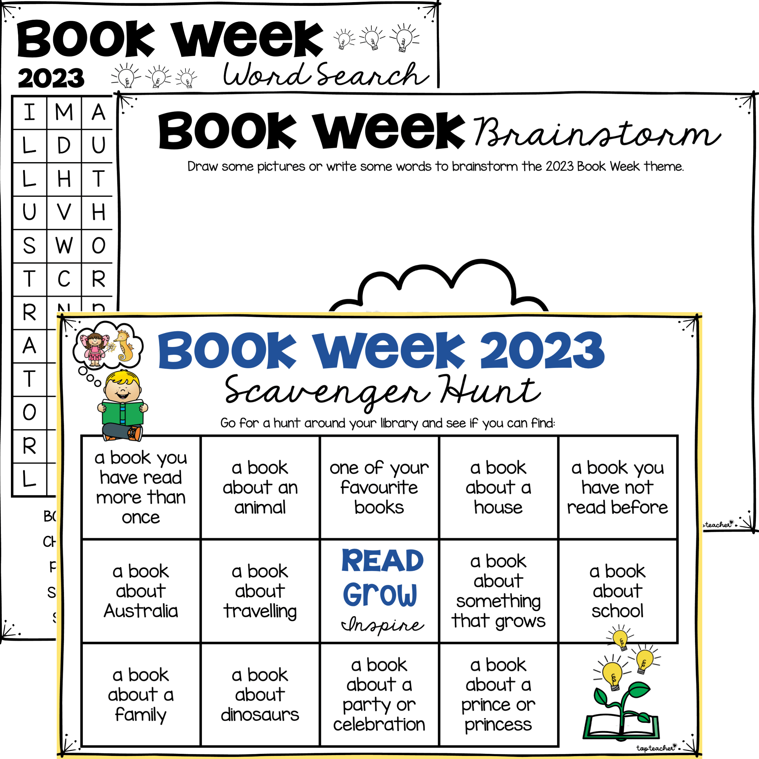 2023 Book Week Activities for Kids in Class and Remote Pedagogue