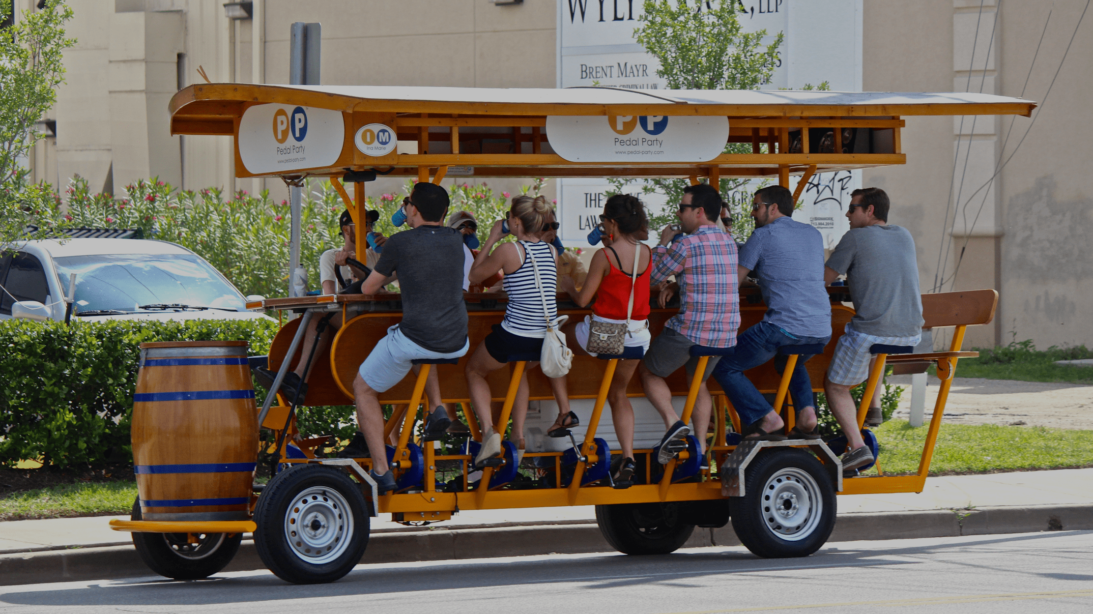 Pedal Party Houston Houston Pedal Party Bike Rentals