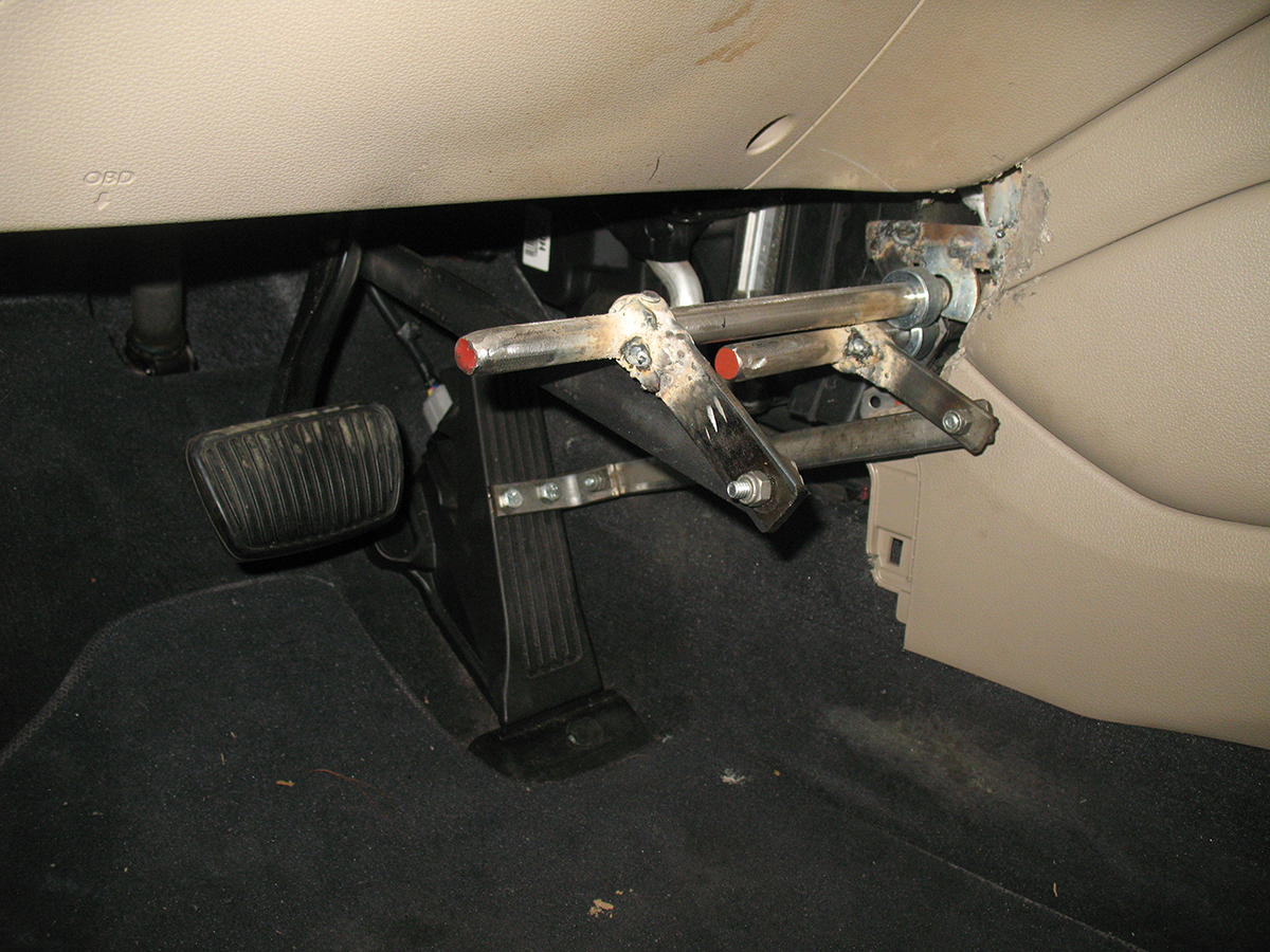 Dual Control Car Conversions for Rural Postal Carriers PEDAL PROS