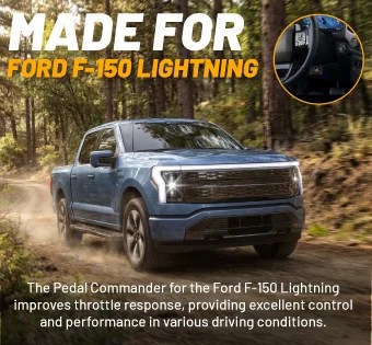 Pedal Commander® Throttle Response Controller for Ford F-150 Lightning