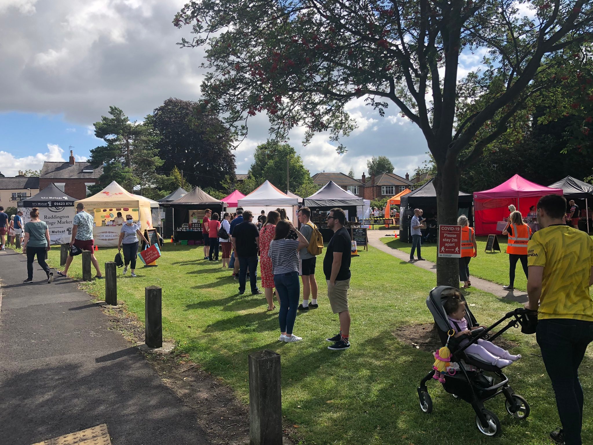 Ruddington Village Market Markets in Nottingham Pedddle
