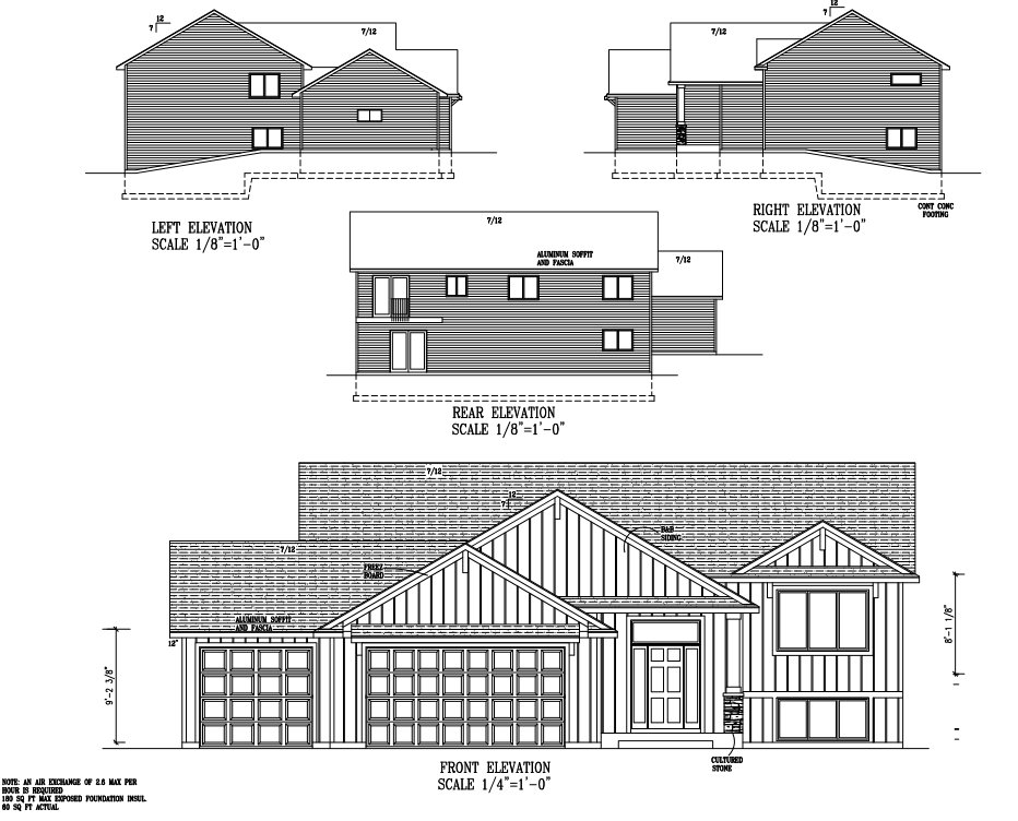 Angled SplitFoyer 5 Bed Floor Plan For Sale Pederson Homes