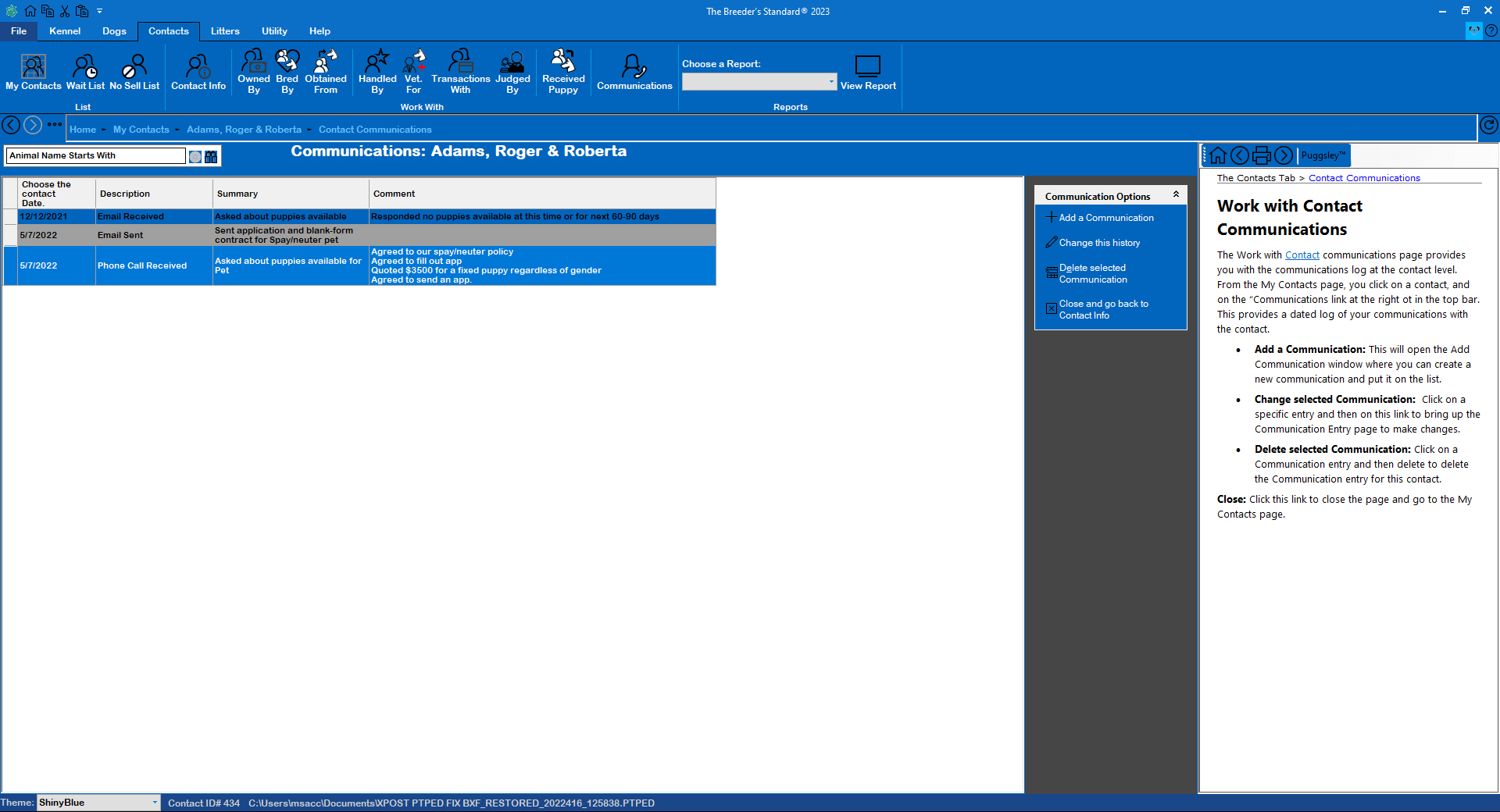 Dog Breeding Software, Pedigree Software by PedFast Breeder’s Standard®