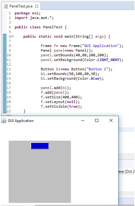What is the Difference Between Panel and Frame in Java - Pediaa.Com