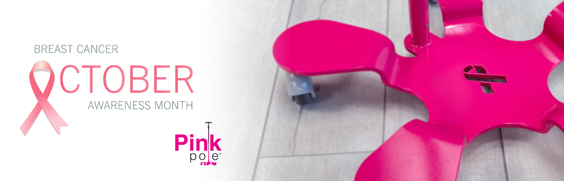 IV Pole for a Cause l The Pink Pole