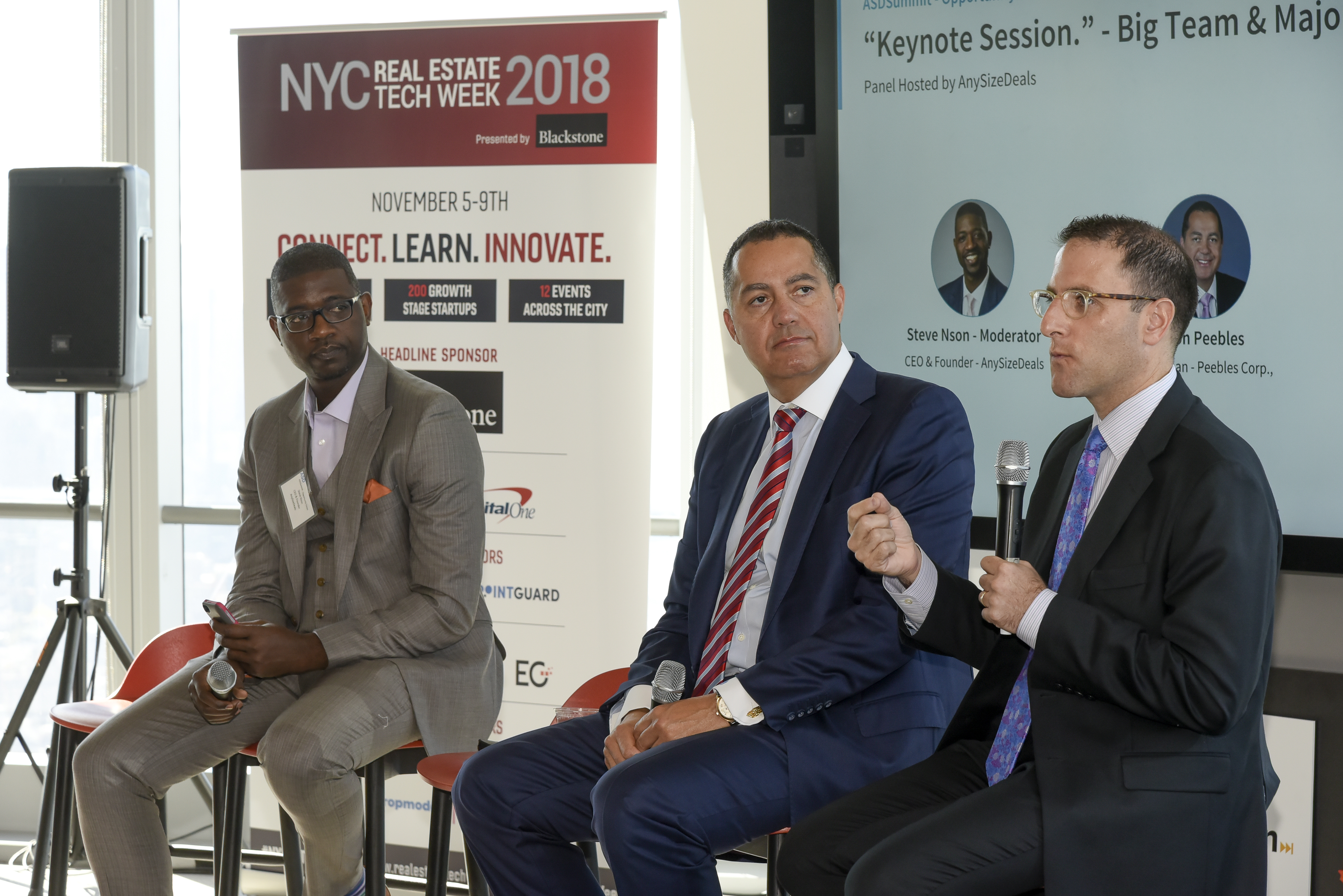 Don Peebles Keynotes at NYC Real Estate Tech Week Any Size Deals Summit