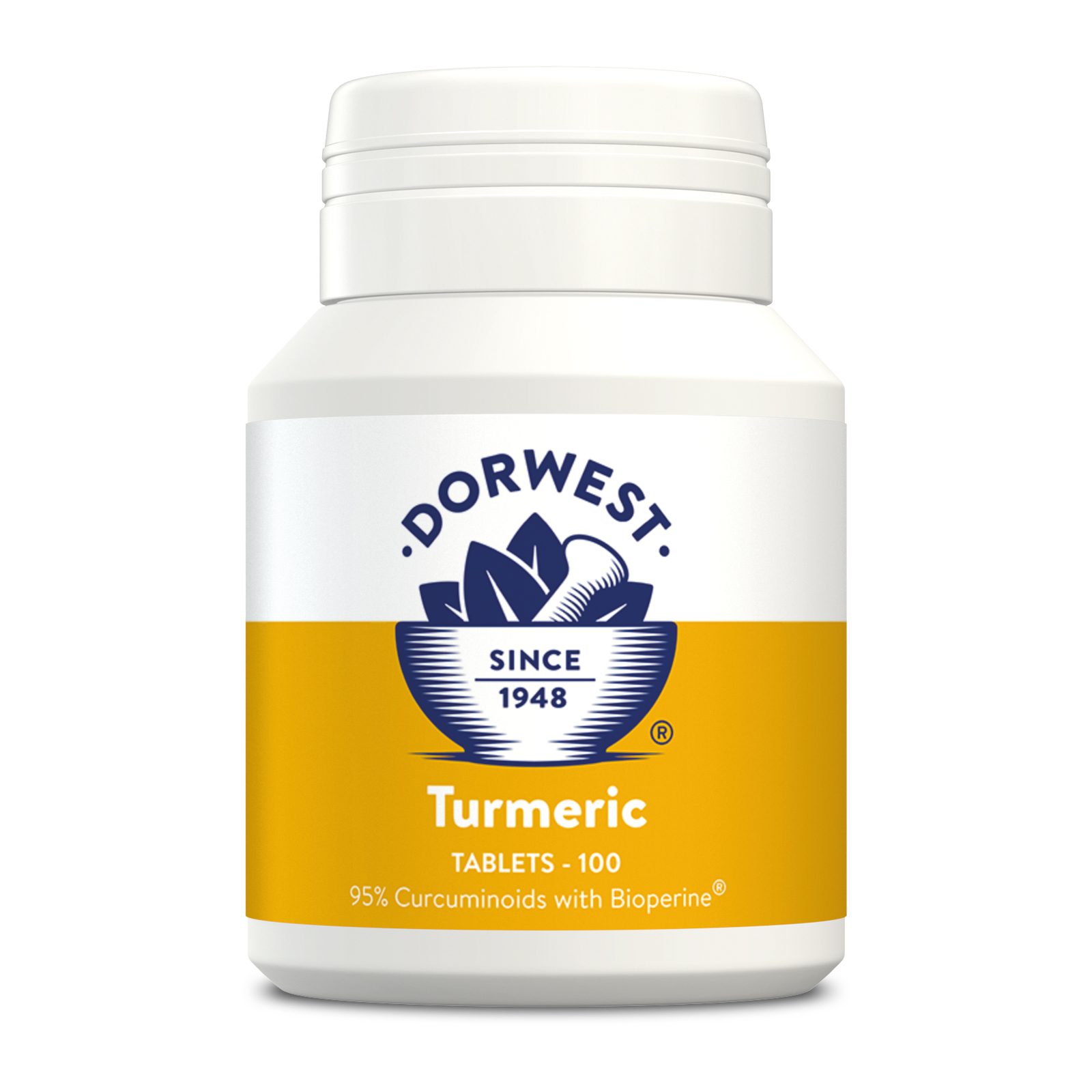 Dorwest Turmeric Tablets 100s Peejay Pets Superstore Ltd