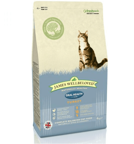 James Wellbeloved Cat Oral Care Turkey 4kg Peejay Pets Superstore Ltd