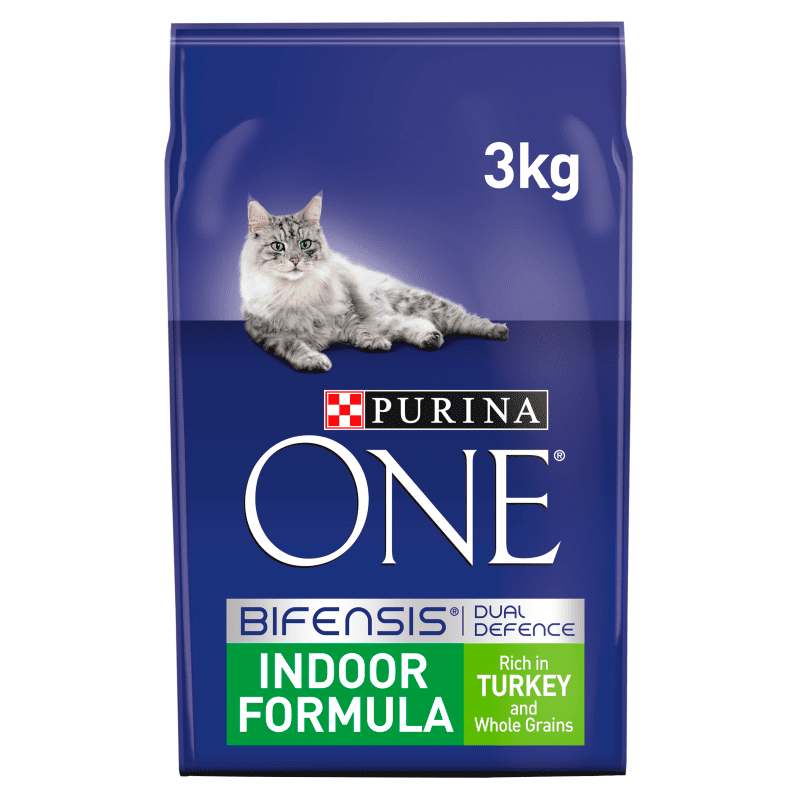 Purina ONE Indoor Dry Cat Food 3kg Peejay Pets Superstore Ltd