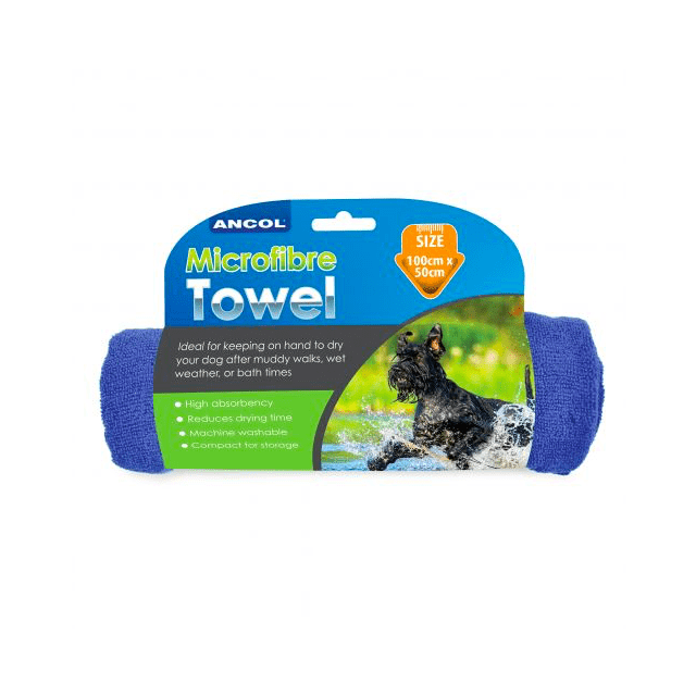 Ancol Noodle Drying Towel Peejay Pets Superstore Ltd