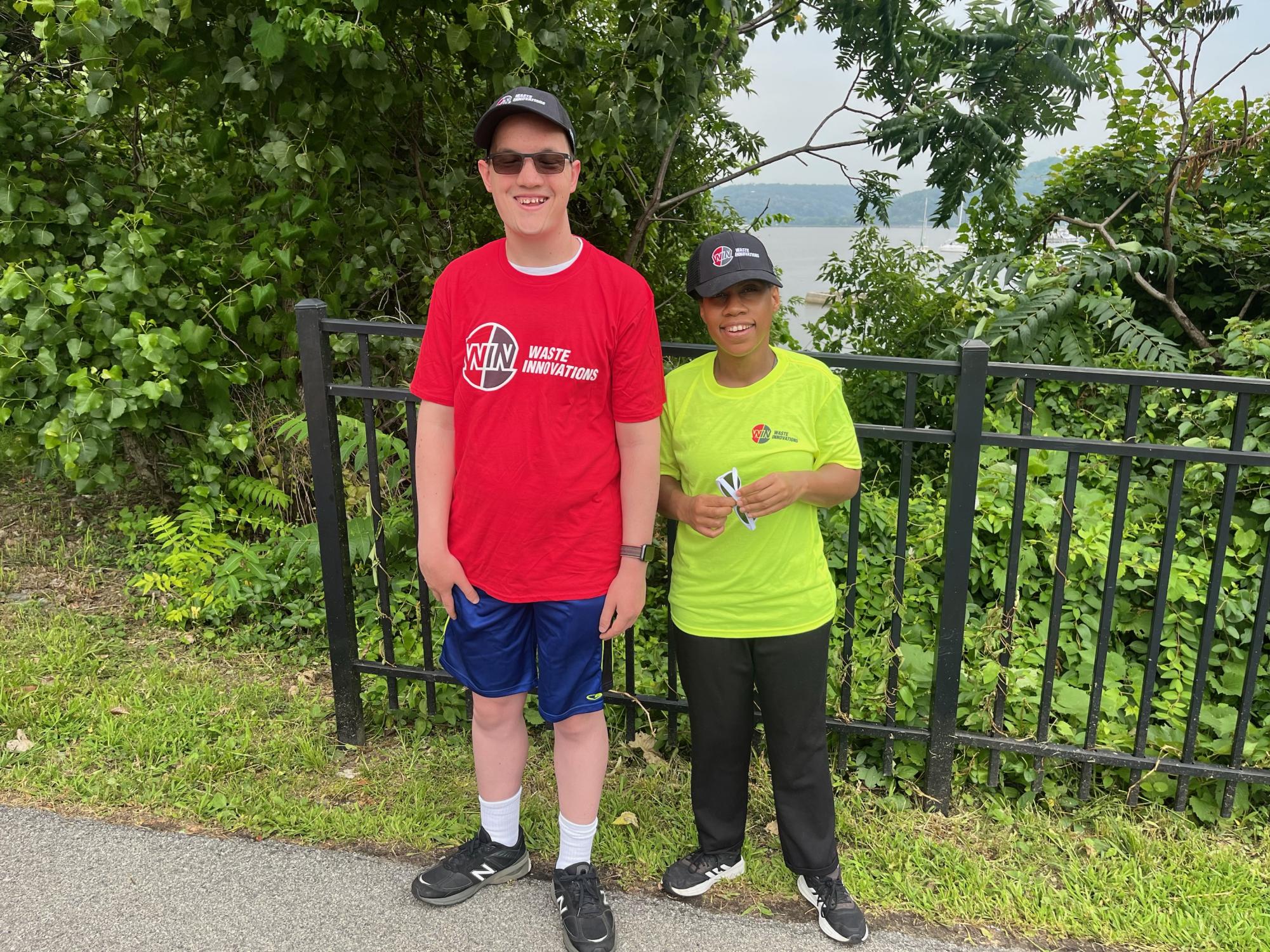 Cleanup team in downtown gains job skills by picking up litter