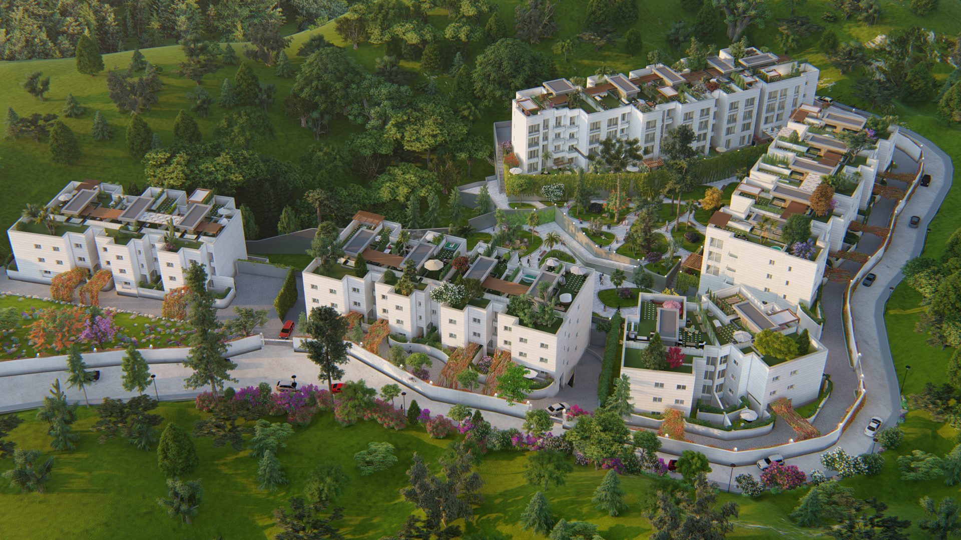 OLIVE Gardens, Bchamoun, Lebanon PEER International Consultants