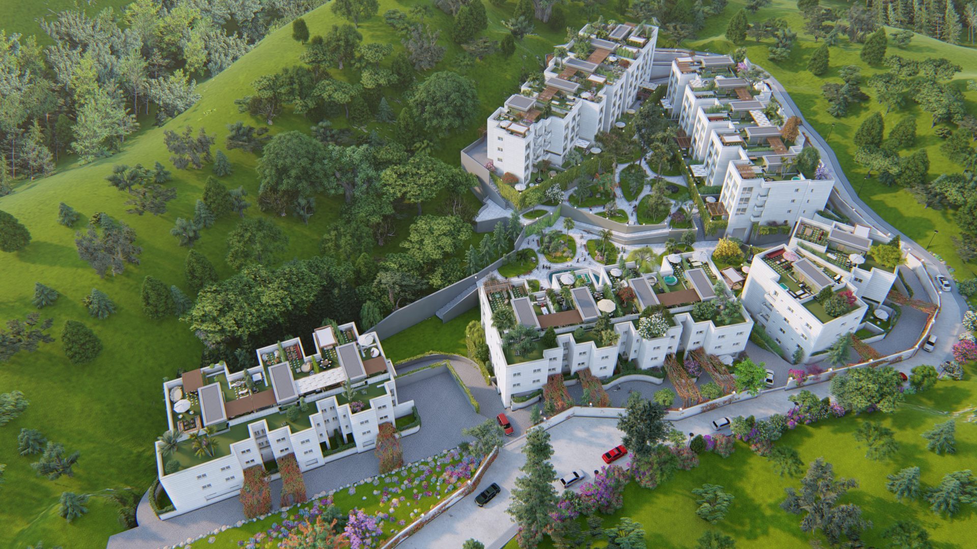 OLIVE Gardens, Bchamoun, Lebanon PEER International Consultants