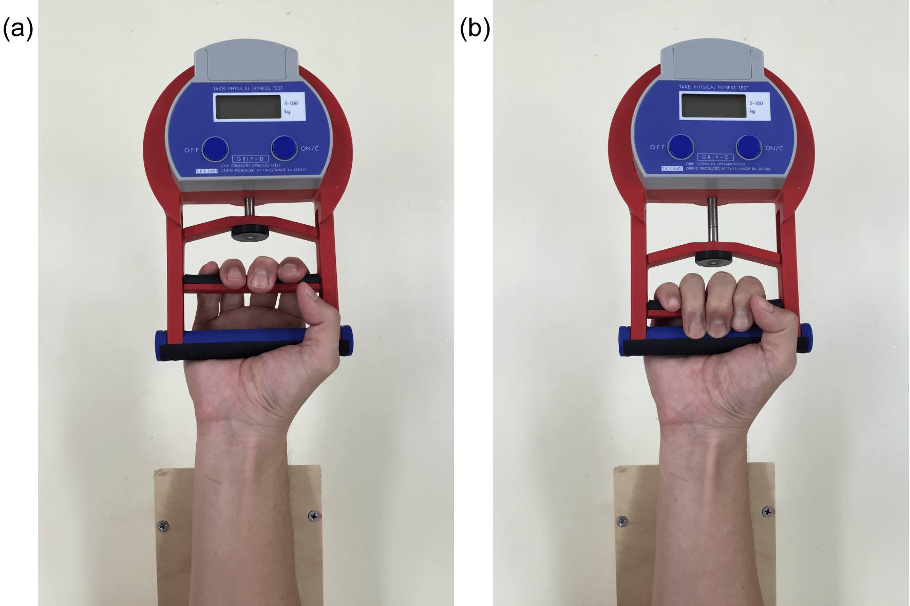 Effects of grip force on median nerve deformation at different wrist