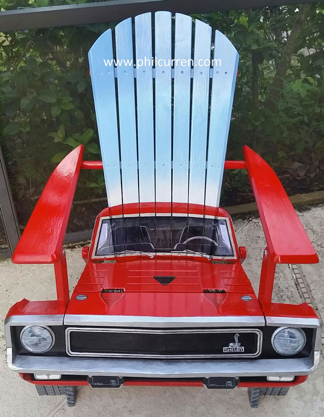 Adirondackstyle Lawn Chairs That Look Like Classic Cars!! Peewee's blog