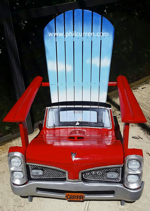 Adirondackstyle Lawn Chairs That Look Like Classic Cars!! Peewee's blog