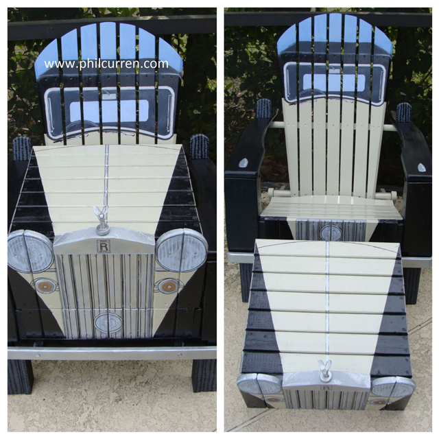 Adirondackstyle Lawn Chairs That Look Like Classic Cars!! Peewee's blog