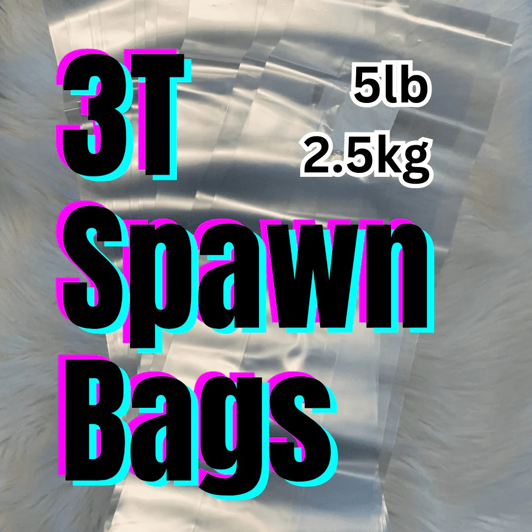 3T 5 Pound Capacity Mushroom Spawn Bags Pegasus Bags