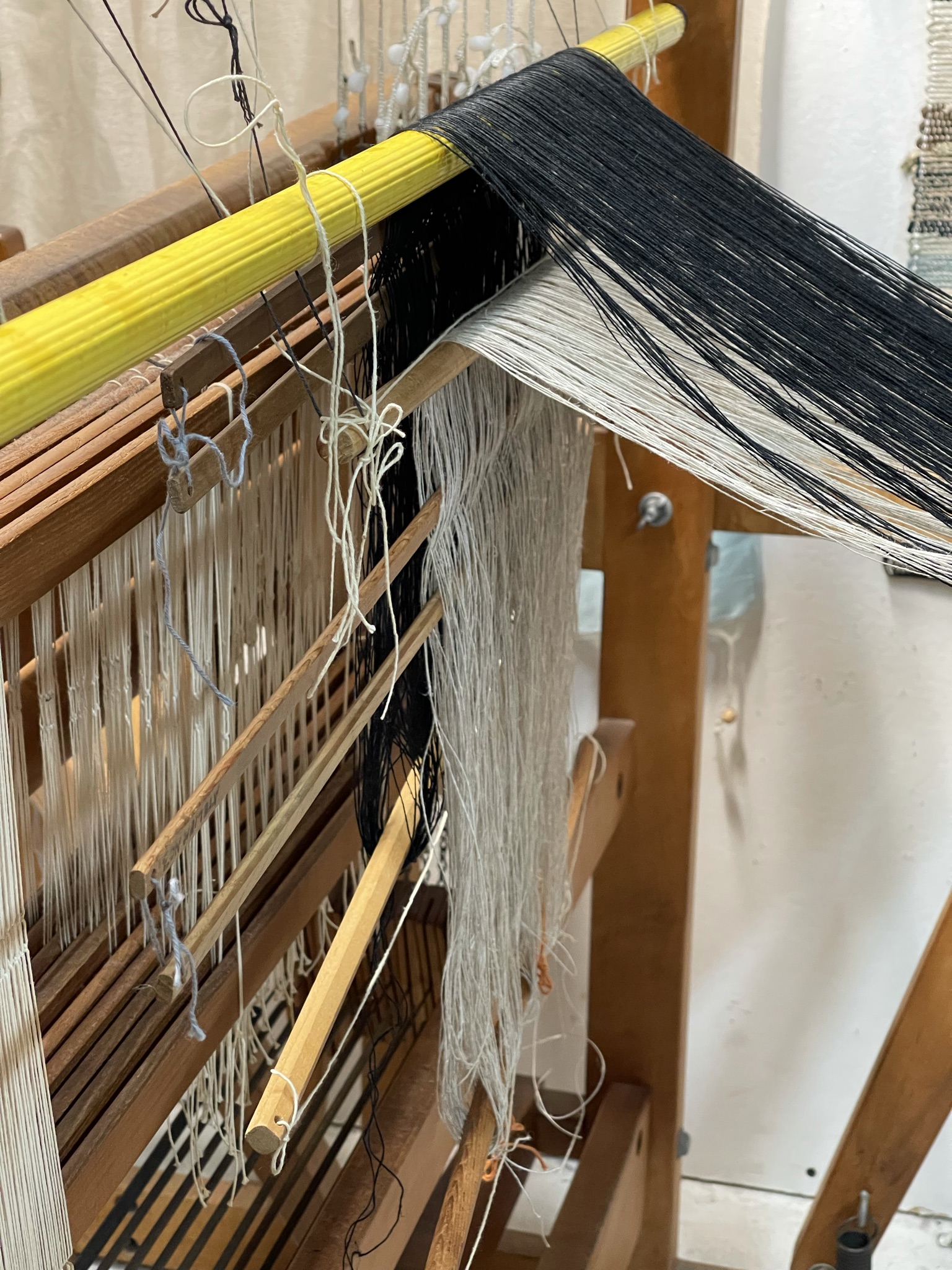 Threading the Loom Without Mistakes Peggy Osterkamp's Weaving Blog