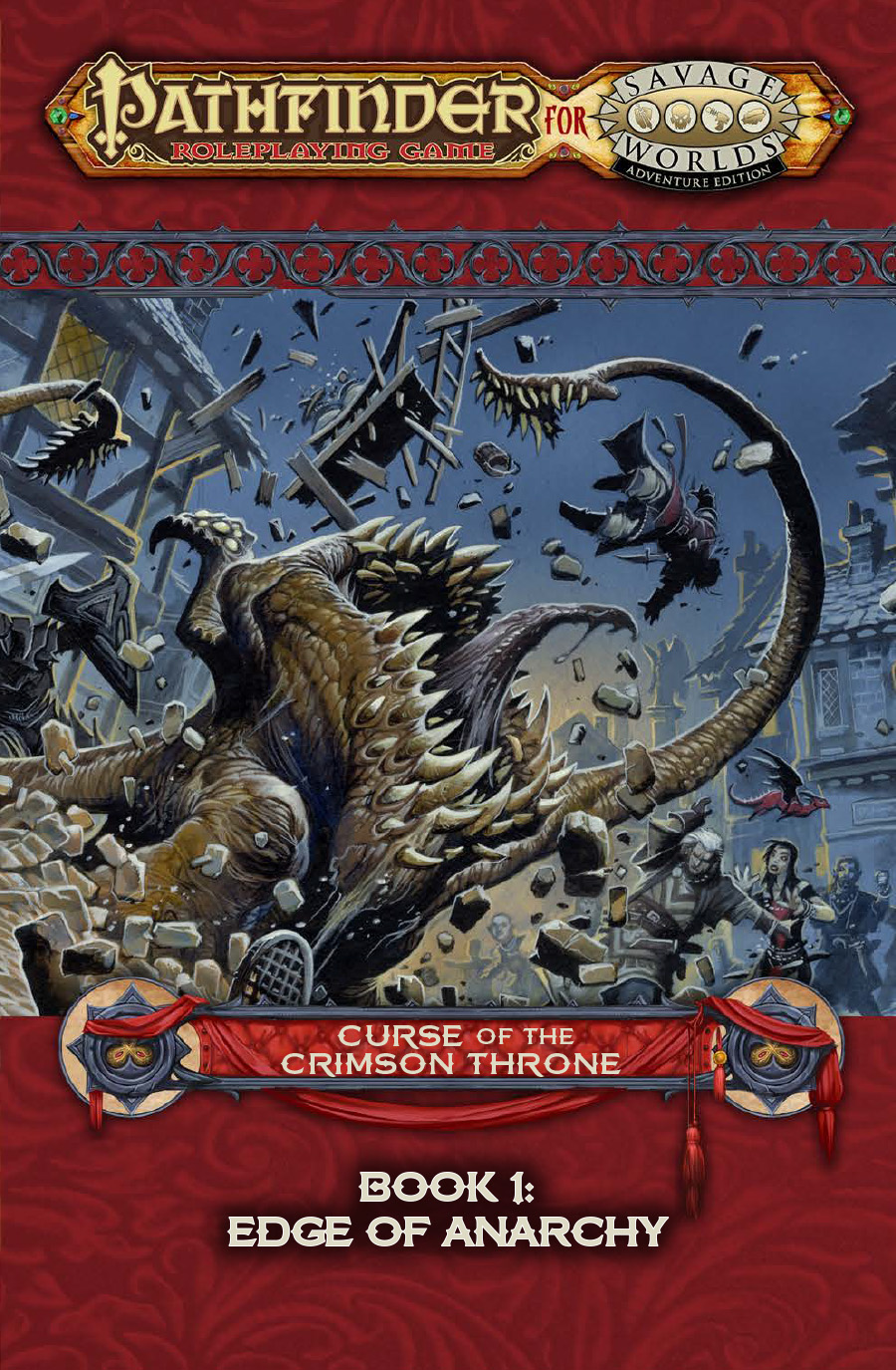 Pathfinder® for Savage Worlds Curse of the Crimson Throne — Book 1