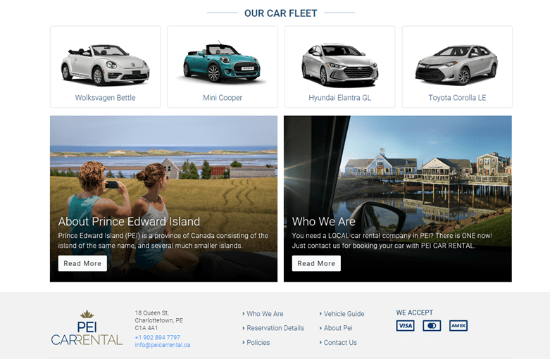 » PEI Car Rental
