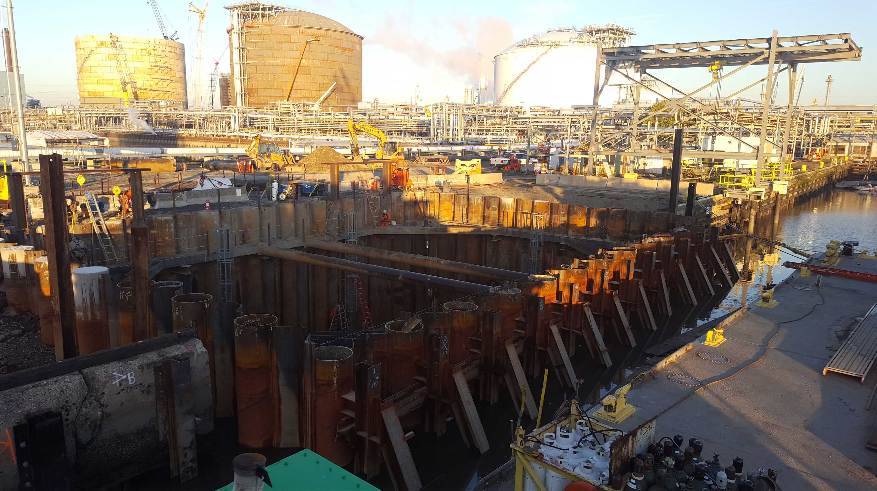 Sunoco Logistics Marcus Hook Industrial Complex Dock 2B