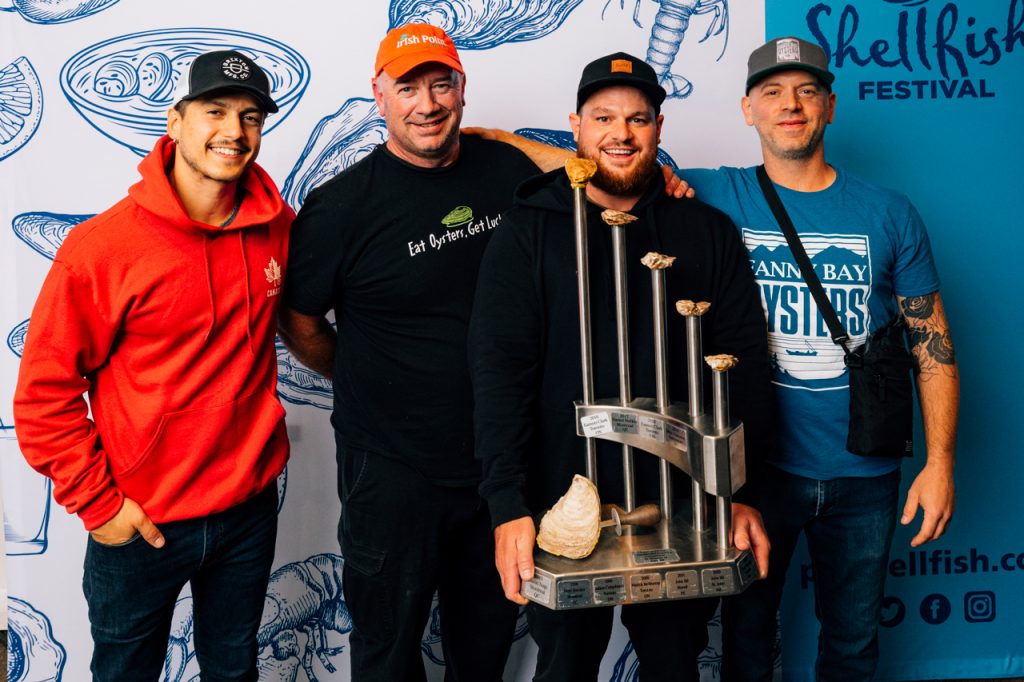 2022 PEI International Shellfish Festival Competition Winners Prince