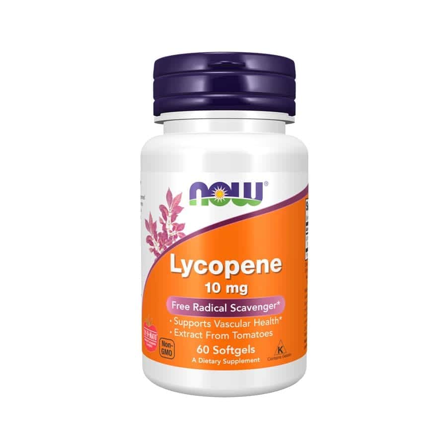 Lycopene 10 mg 60 Cápsulas Now Peixe Verde