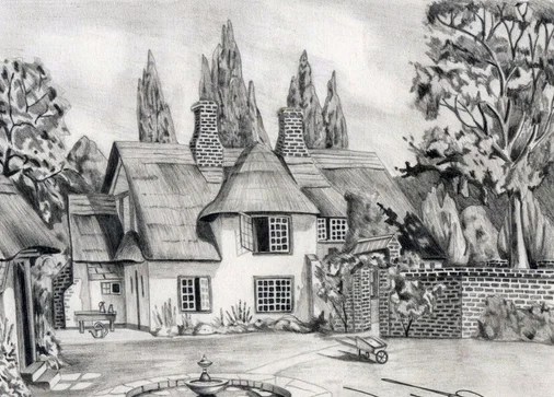 10 Gambar Lukisan Pensil | Tampak Nyata Hanya Dengan Pensil - Pelajarindo.com 363_x_506_png