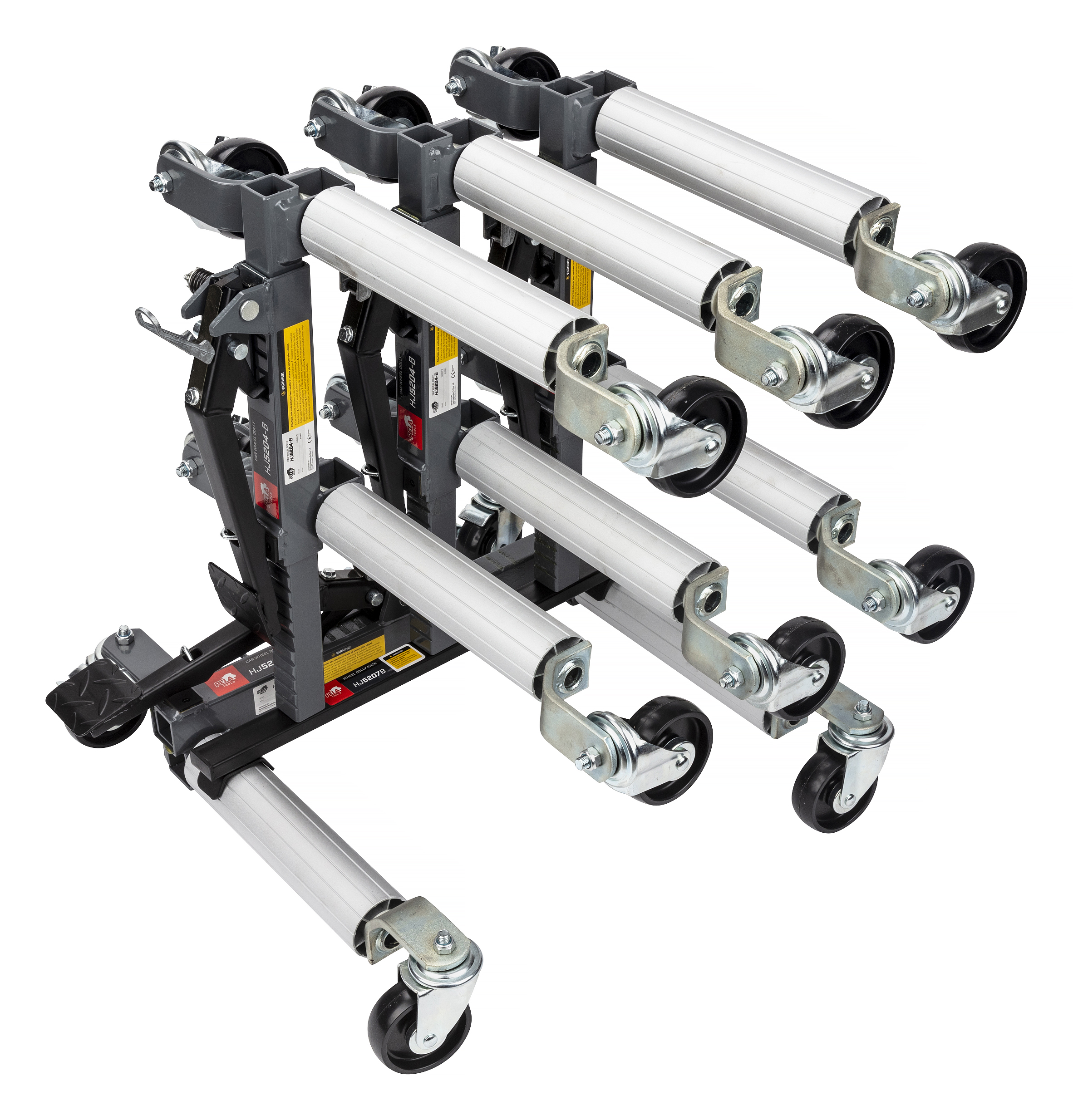Buy Mechanical wheel dolly set including stand for storage at Pela Tools