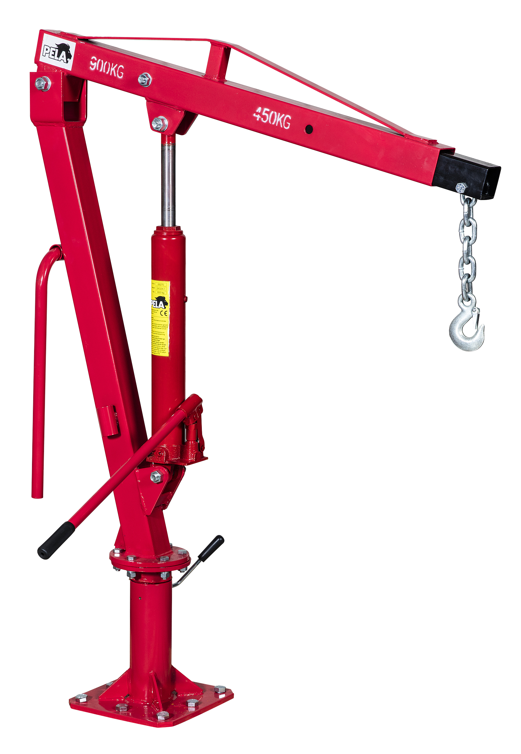 Buy Hydraulic lift crane 900 kg at Pela Tools
