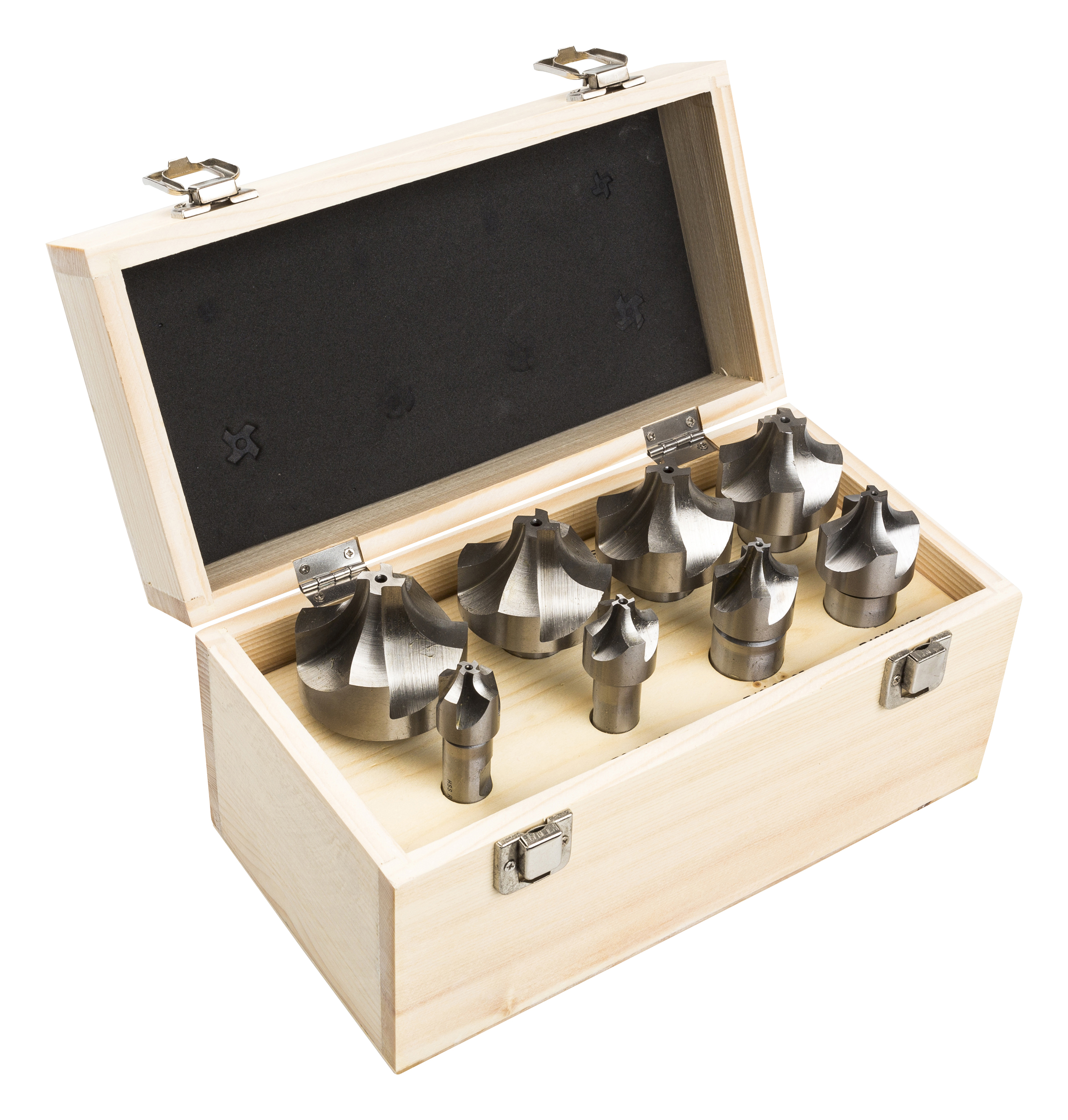 Buy Radius mill set 8 pieces 620 mm 4 fluted at Pela Tools