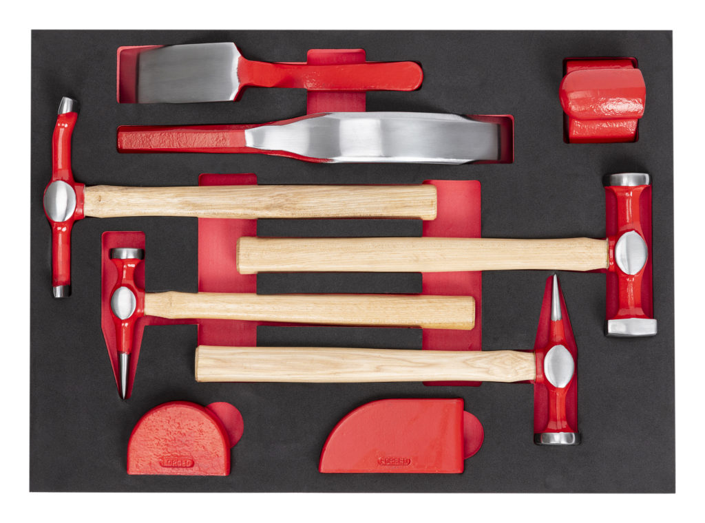 Buy Tool set for auto body repair, 9 parts at Pela Tools