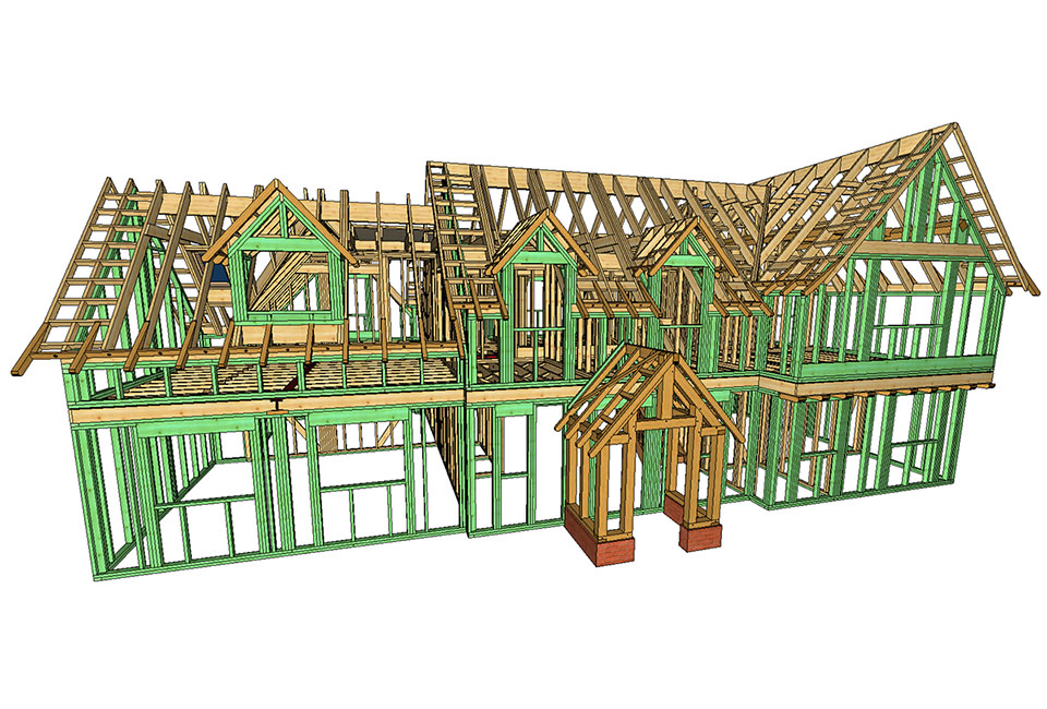 Timber Frames Manufacturers and construction Pelham Structures Ltd