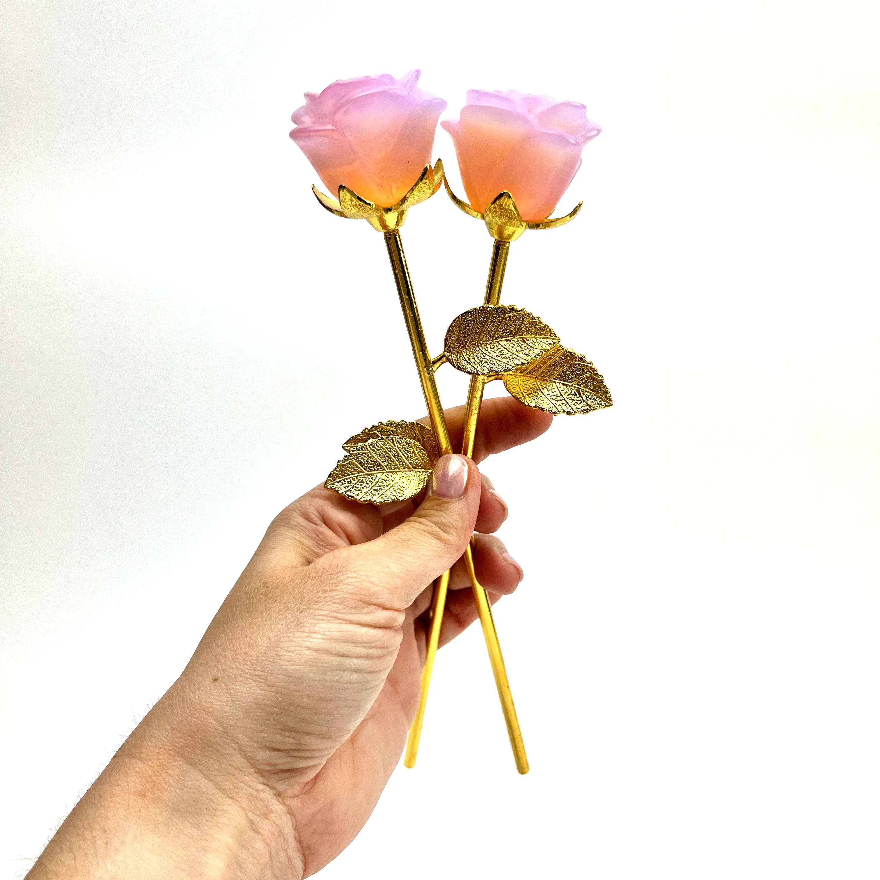 Crystal Rose Choose Stone Choose Metal Pelham Grayson Rose